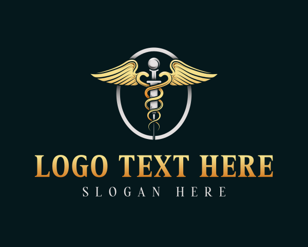 Caduceus Health Symbol